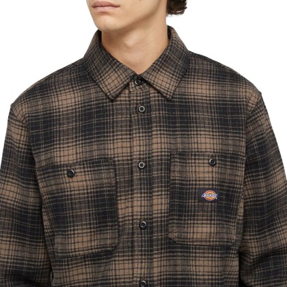 Dickies Camisa Evansville Mushroom