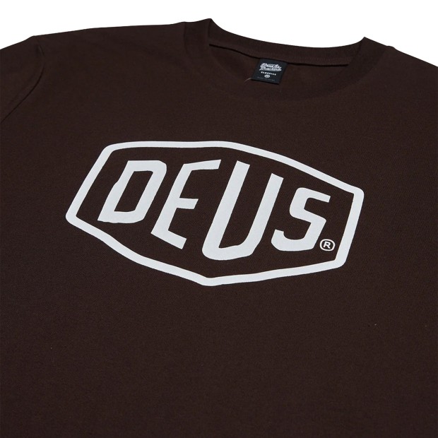Deus Ex Machina T-shirt Shield Choc Brown