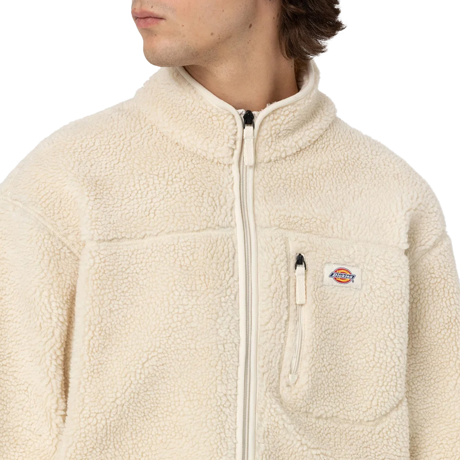 Dickies Casaco Mount Hope Fleece Whitecap Gray