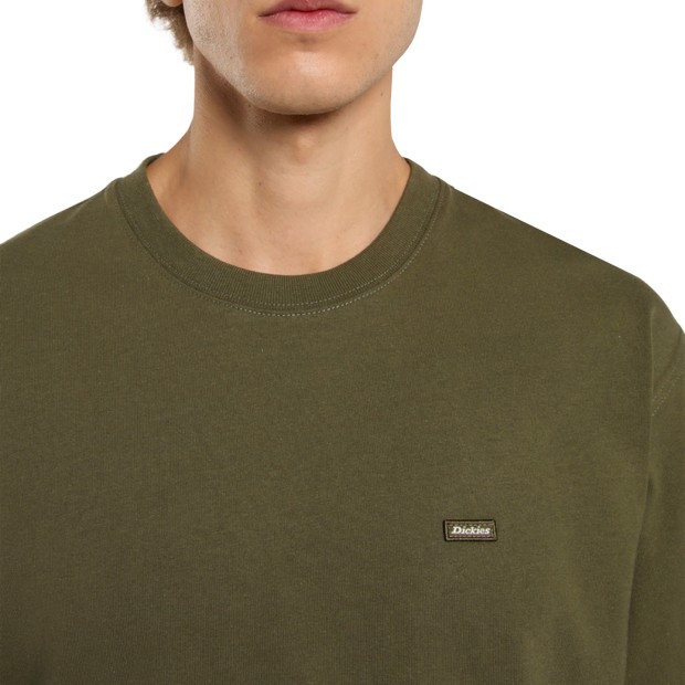 Dickies Clancy Heavyweight Tee Ss Military Gr