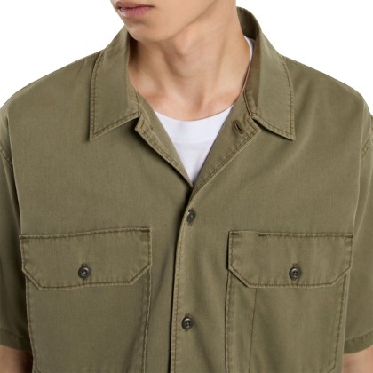 Dickies Unionville Gd Work Shirt Ss Military Gr