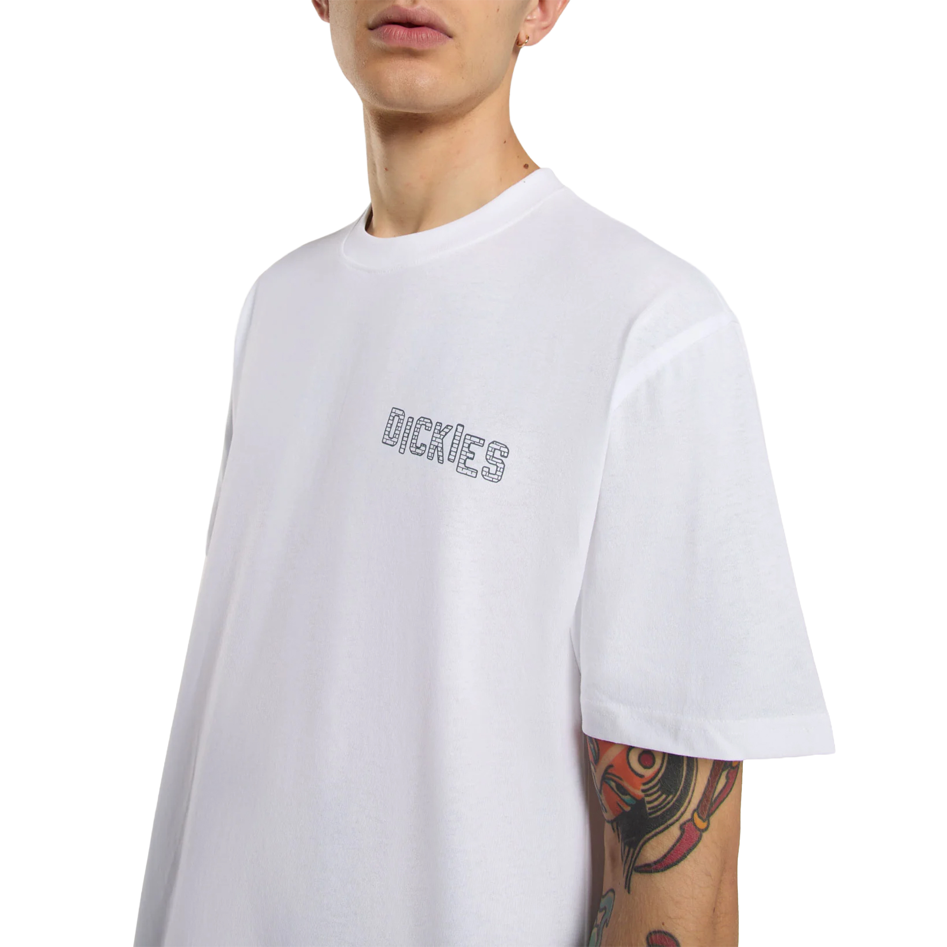 Dickies Bricklane Ss Tee White