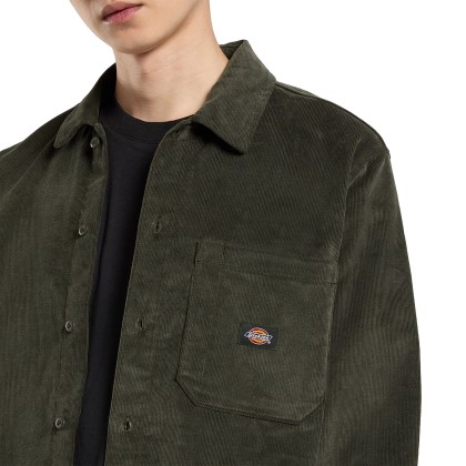 Dickies Camisa Corduroy Olive Green