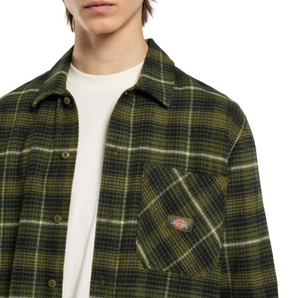 Dickies Camisa Forest Check Cypress