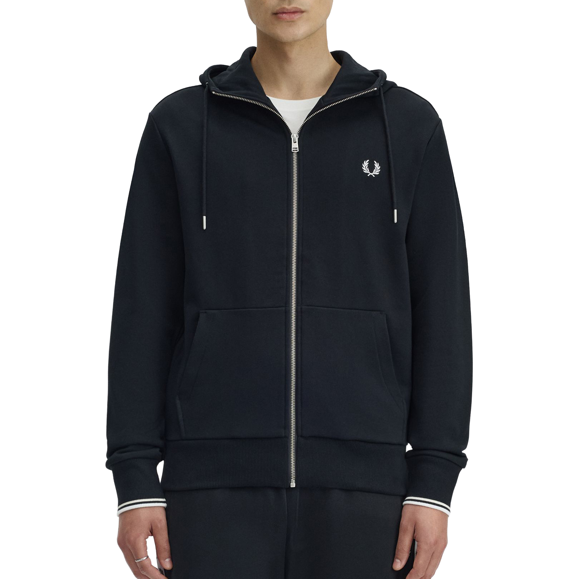 Fred Perry Casaco C/capuz J7536-198 Black