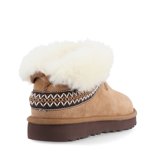 Ugg Bota W Classic Mini Crescent Chestnut