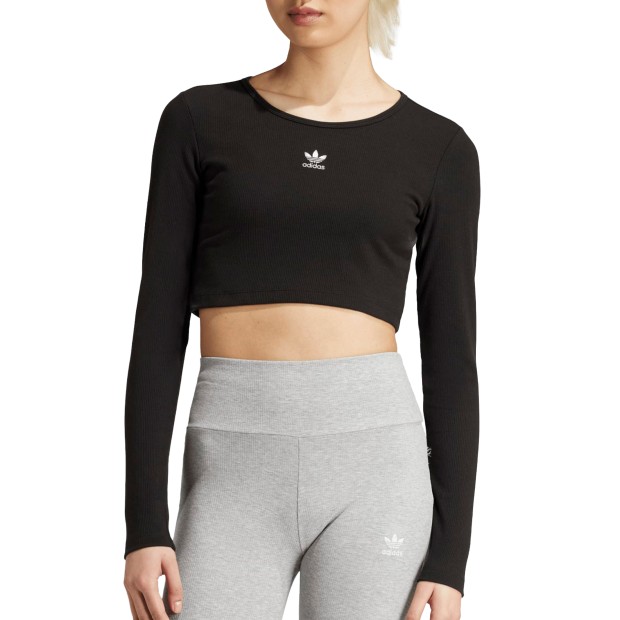 adidas Originals Longsleeve Essentials Crop Black
