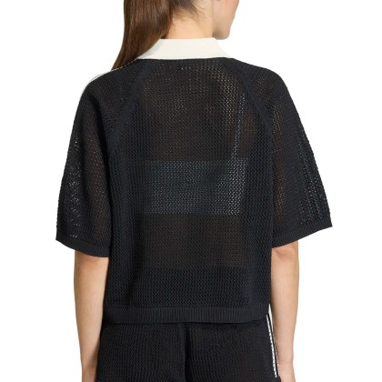 adidas Originals Polo Crochet Black