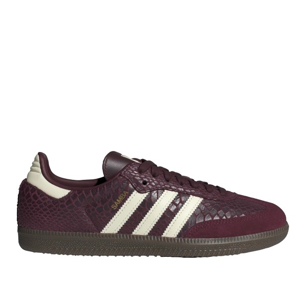 adidas Originals Samba Og W Maroon / Cream White / Gold Metallic