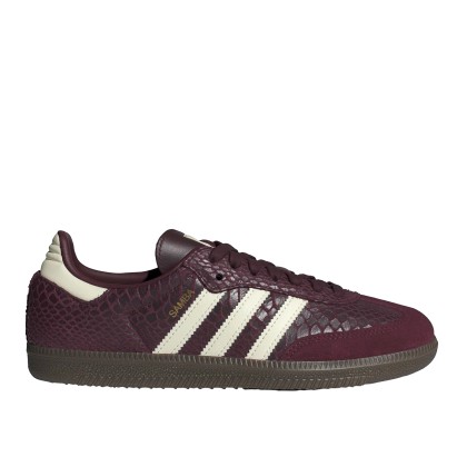 adidas Originals Samba Og W Maroon / Cream White / Gold Metallic