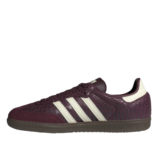 adidas Originals Samba Og W Maroon / Cream White / Gold Metallic