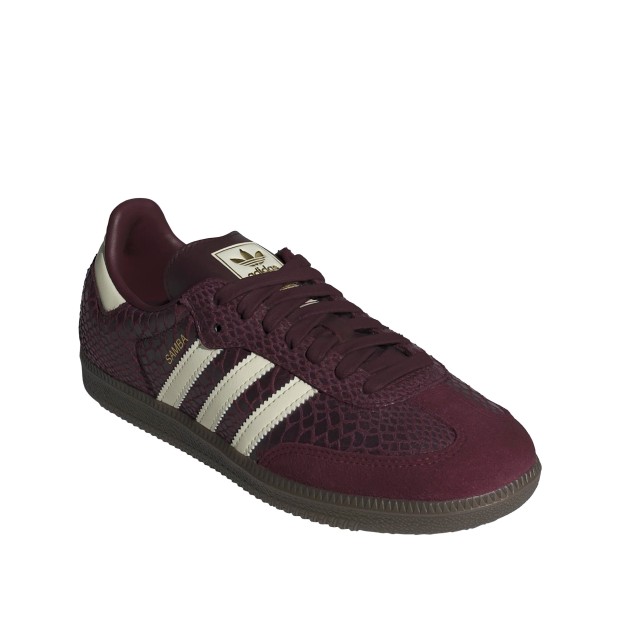 adidas Originals Samba Og W Maroon / Cream White / Gold Metallic