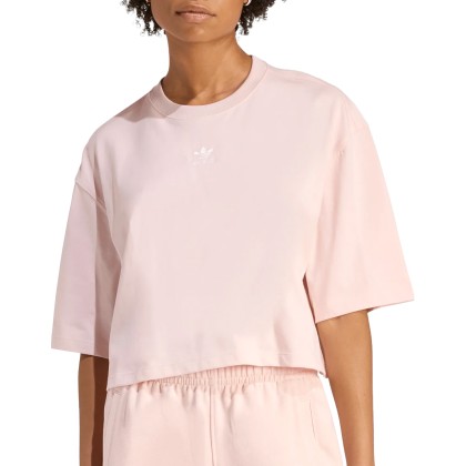 adidas Originals T-shirt Essentials Crop Sandy Pink