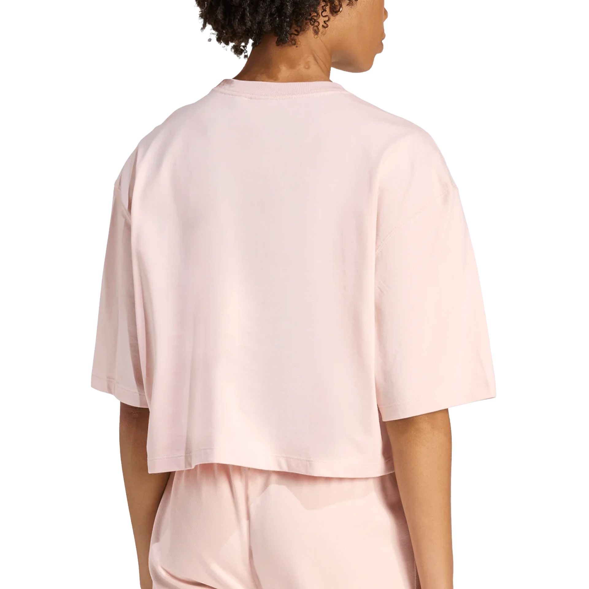 adidas Originals T-shirt Essentials Crop Sandy Pink
