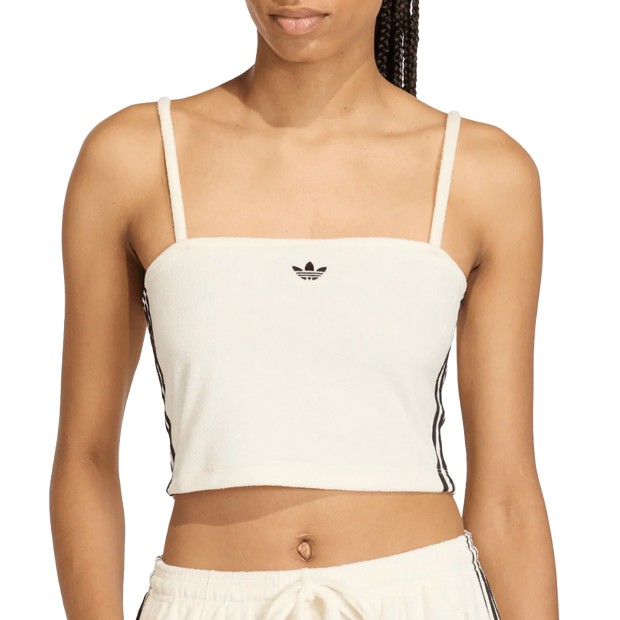 adidas Originals Terry Towel Tank Top Off White