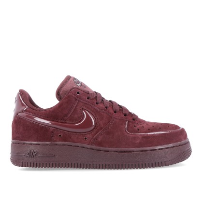 Nike Air Force 1  07 Burgundy Crush / Black