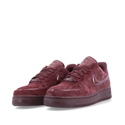 Nike Air Force 1  07 Burgundy Crush / Black