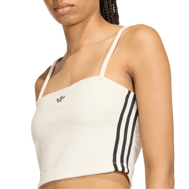 adidas Originals Terry Towel Tank Top Off White