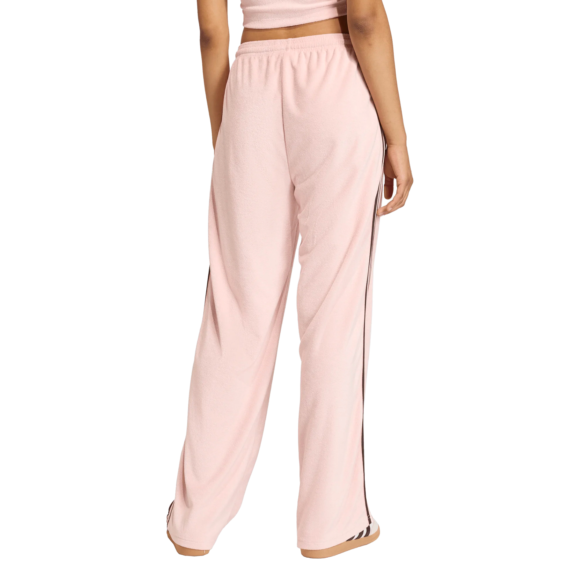 adidas Originals Calças Terry Towel Firebird Sandy Pink