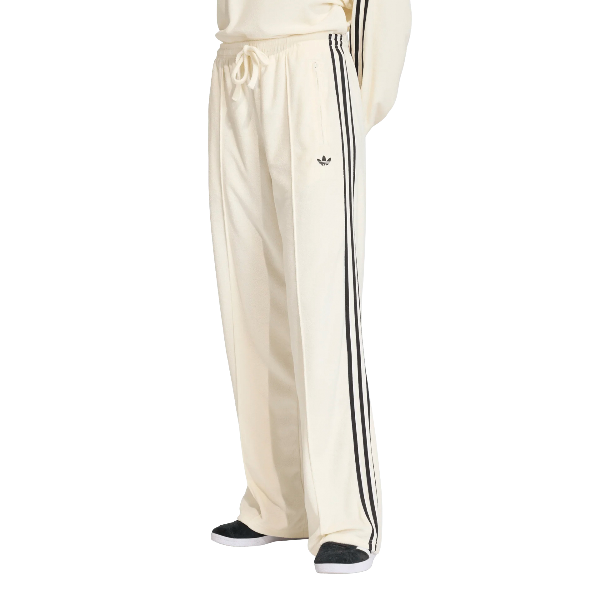 adidas Originals Calças Terry Towel Firebird Off White