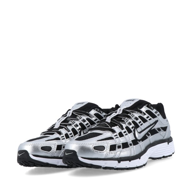 Nike P-6000 Metallic Silver / Black