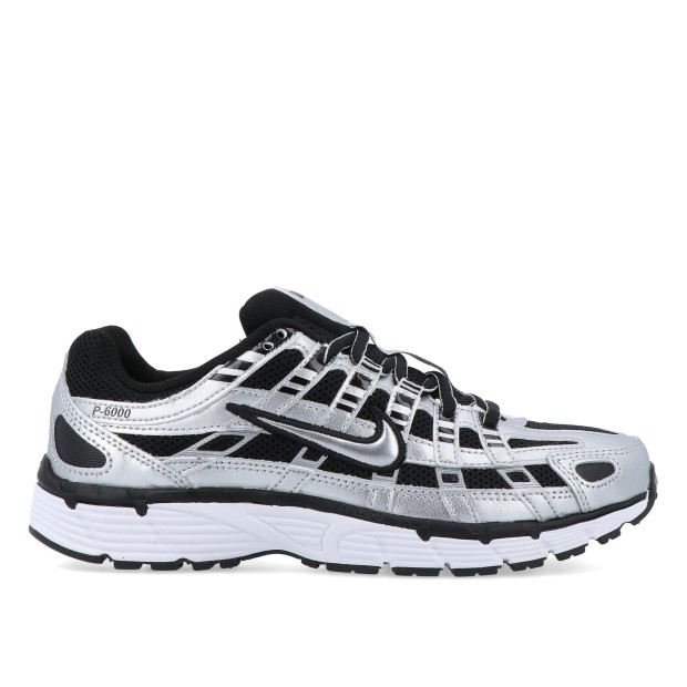 Nike P-6000 Metallic Silver / Black