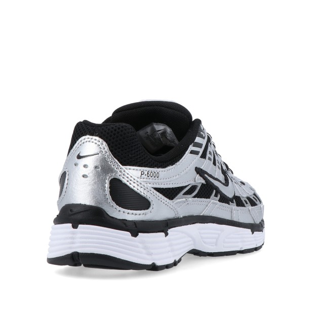 Nike P-6000 Metallic Silver / Black