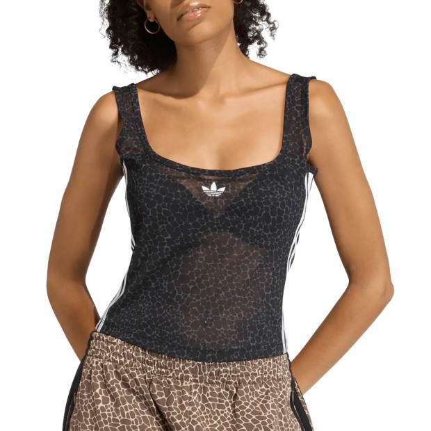 adidas Originals Top Aop Tank Black