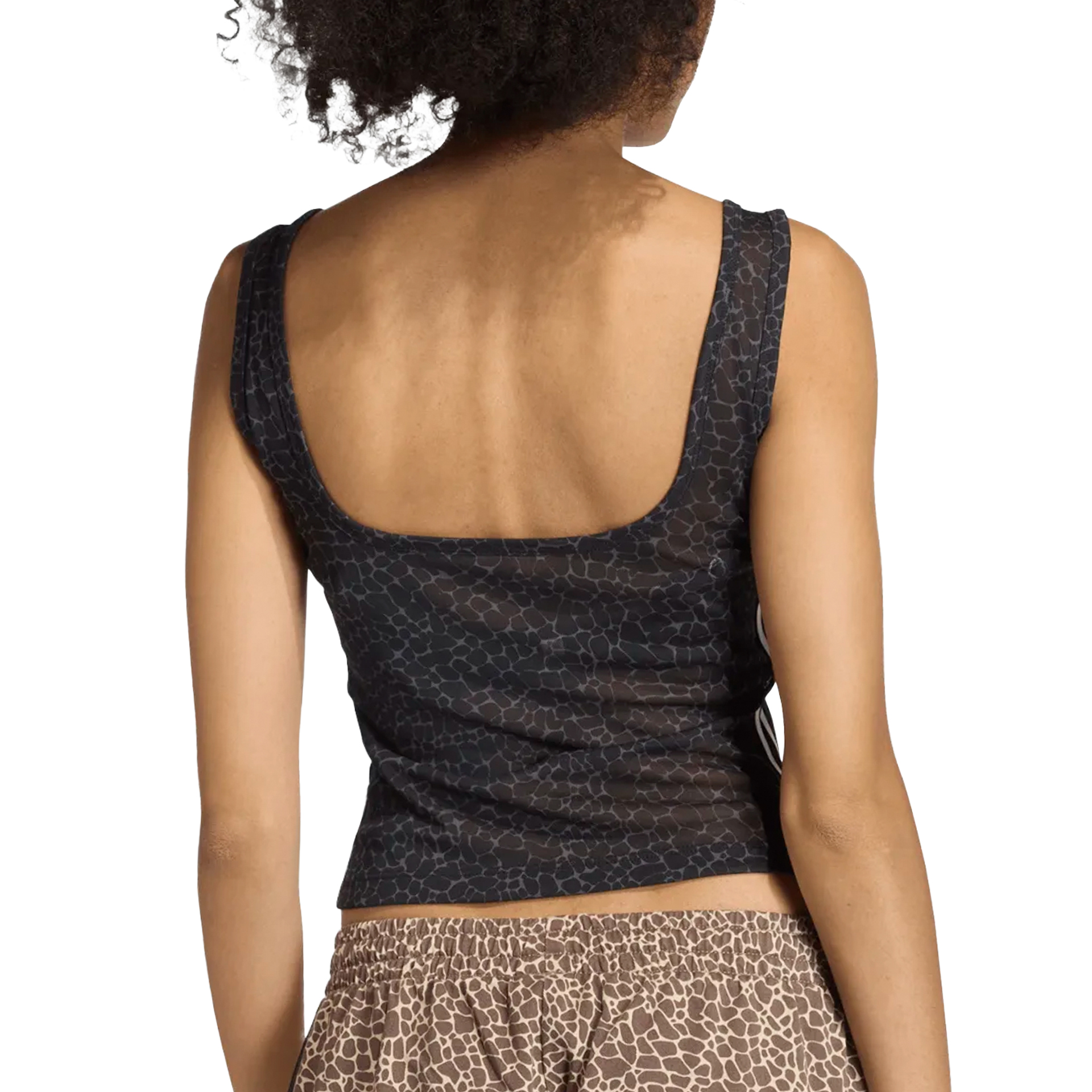 adidas Originals Top Aop Tank Black