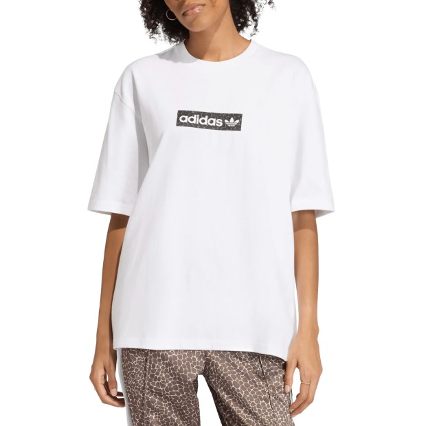 adidas Originals T-shirt Aop Ss White