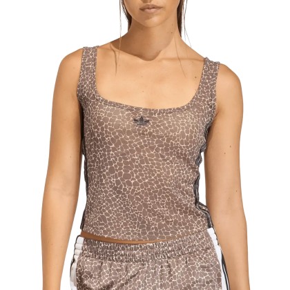 adidas Originals Tank Top AOP Earth Strata/Stone Khaki