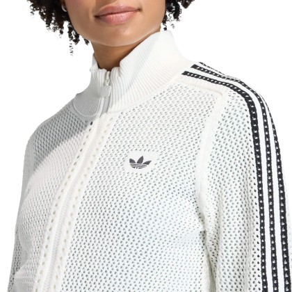 adidas Originals Casaco Crochet White