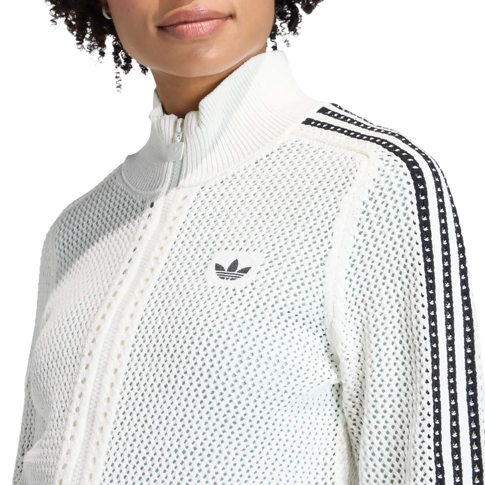 adidas Originals Casaco Crochet White