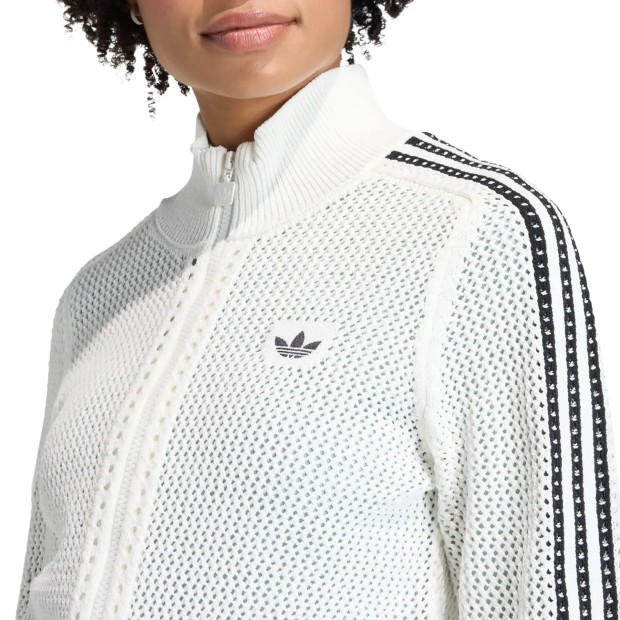 adidas Originals Casaco Crochet White