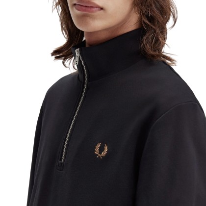 Fred Perry Sweat M3574-s77 Black/shadedston Fred Perry Sweat M3574-s77 Black/shadedston