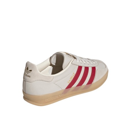 adidas Originals Gazelle Indoor Cream White / Team Victory Red