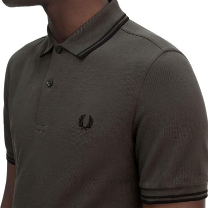 Fred Perry Polo Field Grn/black