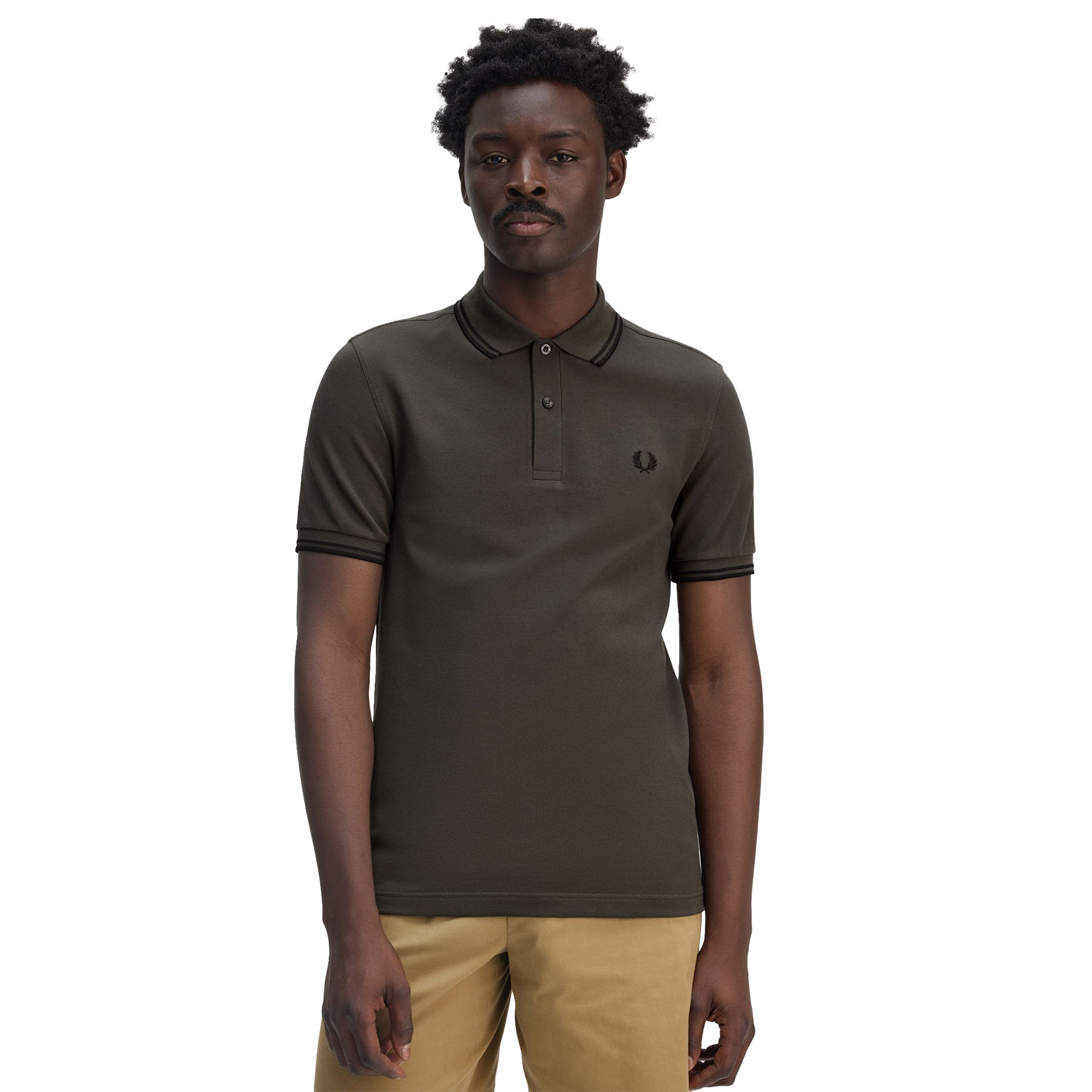 Fred Perry Polo Field Grn/black