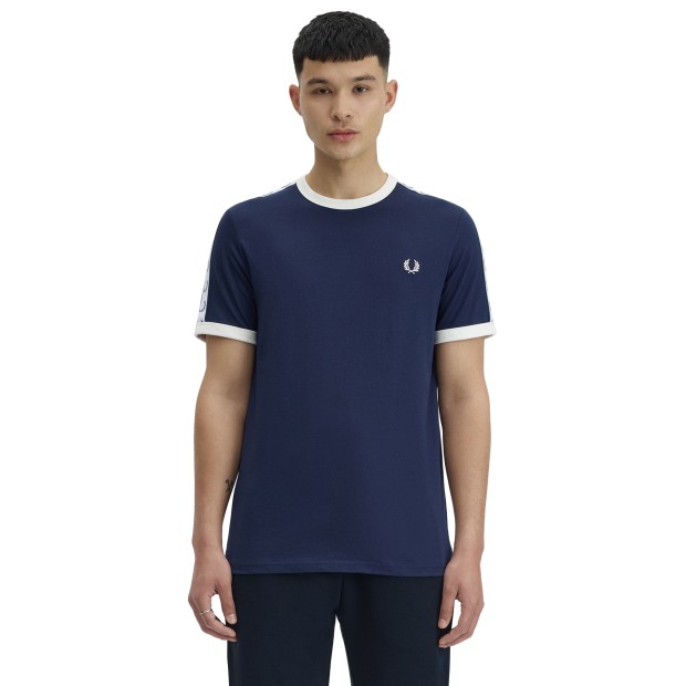 Fred Perry T-shirt M4620-266 Carbonblue