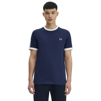 Fred Perry T-shirt M4620-266 Carbonblue