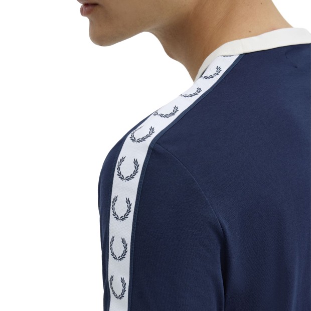 Fred Perry T-shirt M4620-266 Carbonblue