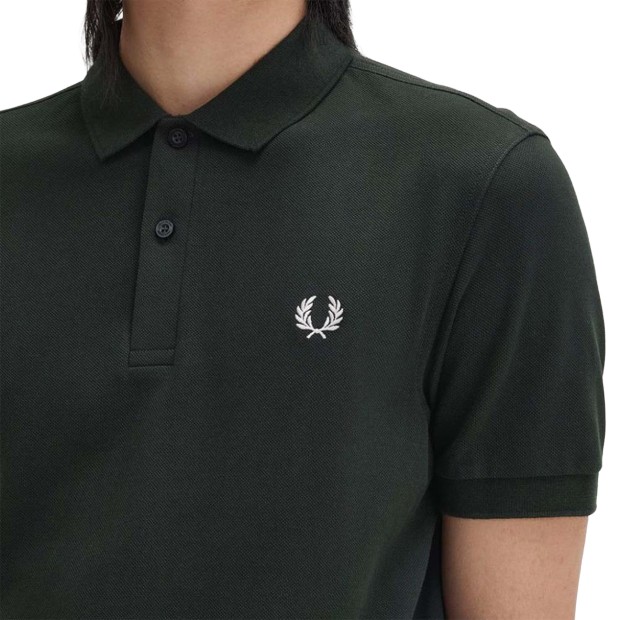 Fred Perry Polo Nightgreen/snwht