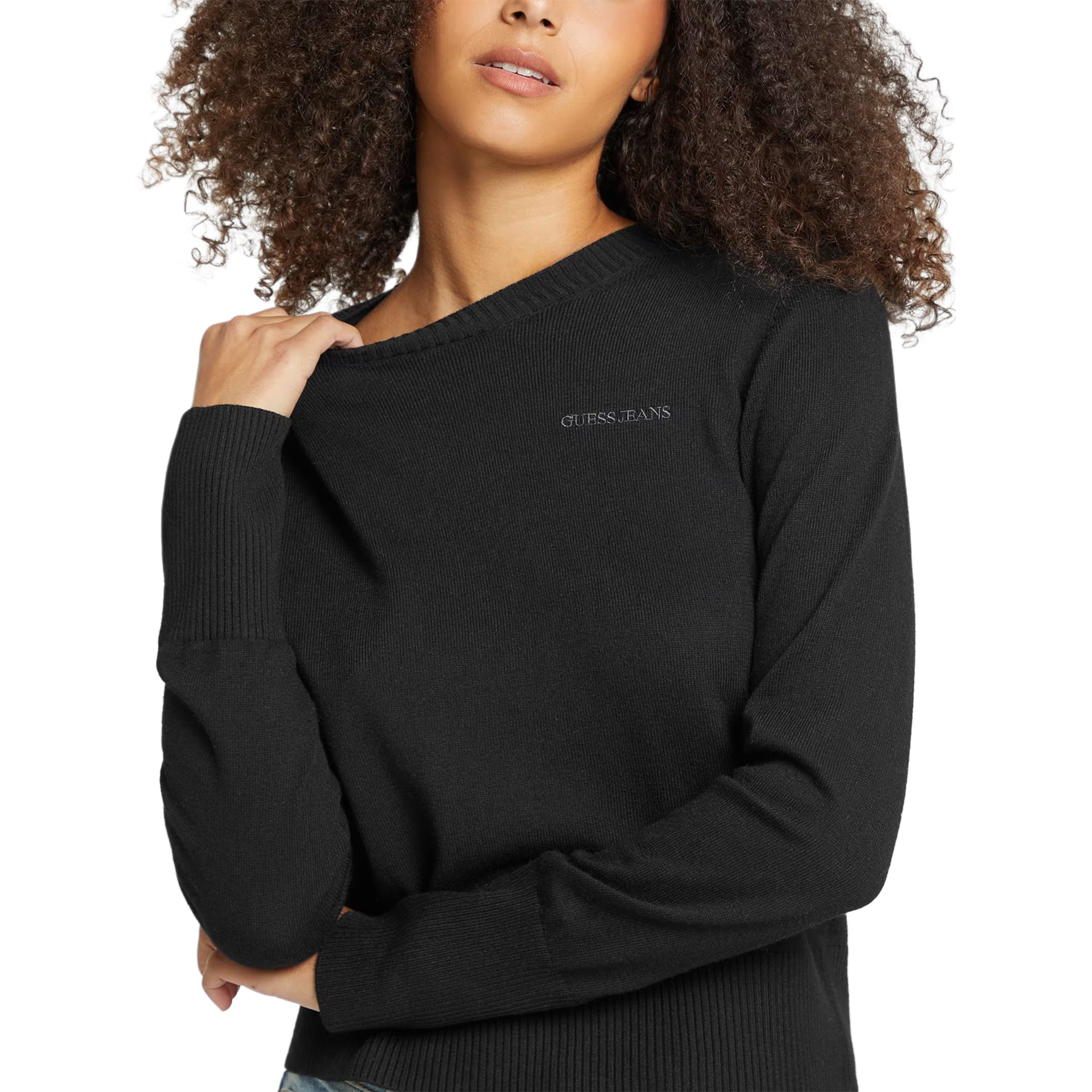 Guess Camisola Tn Gue J Emb Jet Black A996