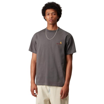 Carhartt Wip T-shirt American Script Porphyry