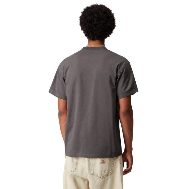 Carhartt Wip T-shirt American Script Porphyry