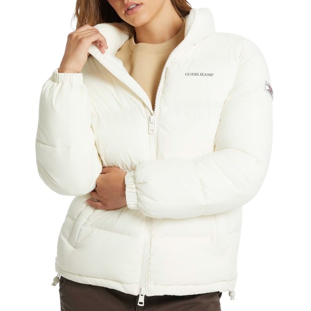 Guess Casaco Reg Lenght Puffer Jkt Sandy Shore