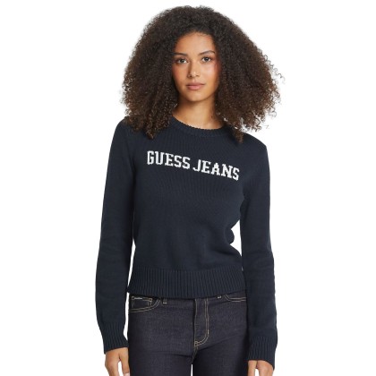 Guess Camisola Cn Gue J Intarsia Daring Ocean Guess Camisola Cn Gue J Intarsia Daring Ocean