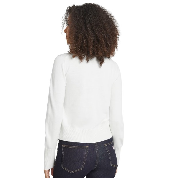 Guess Camisola Tn Gue J Emb Warm White