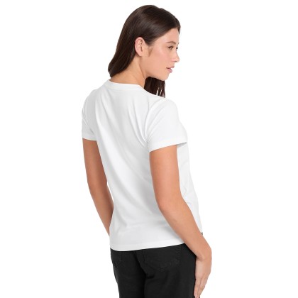 Guess T-shirt  Cn Reg Mini Triangle Pure White