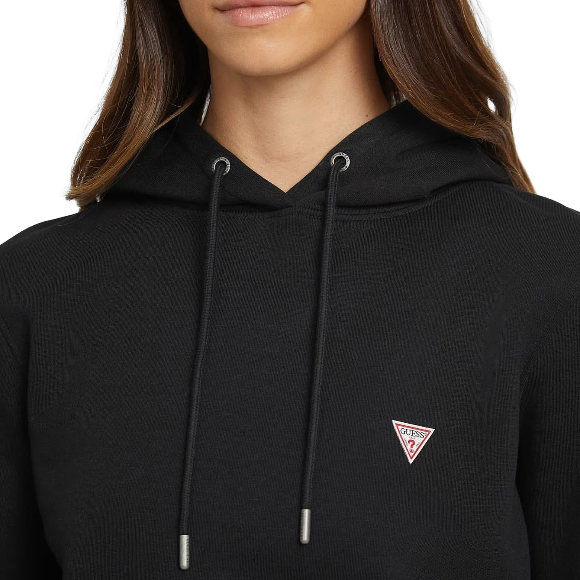 Guess Sweat Reg Mini Triang Jet Black A996